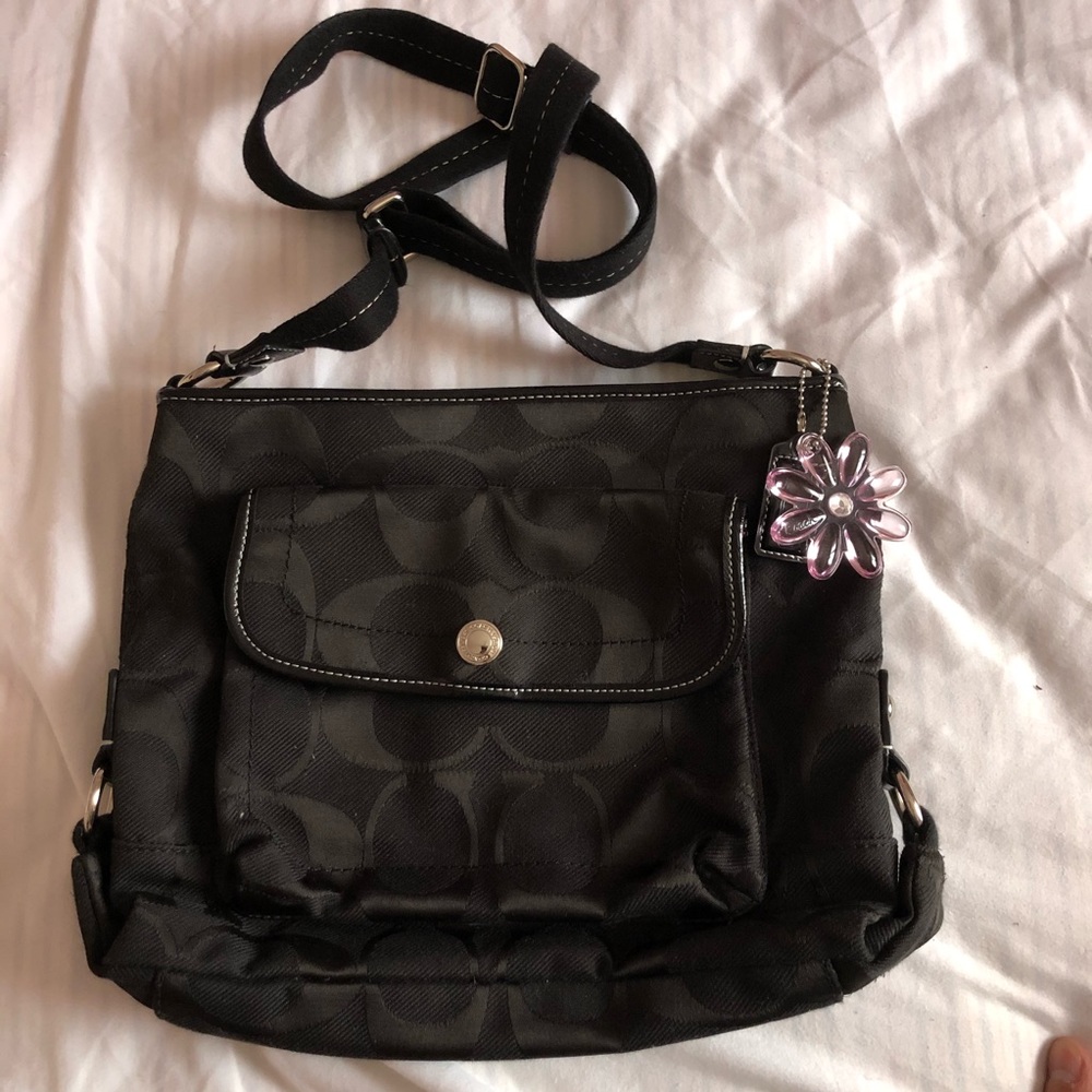 Coach Black Shoulder Bag